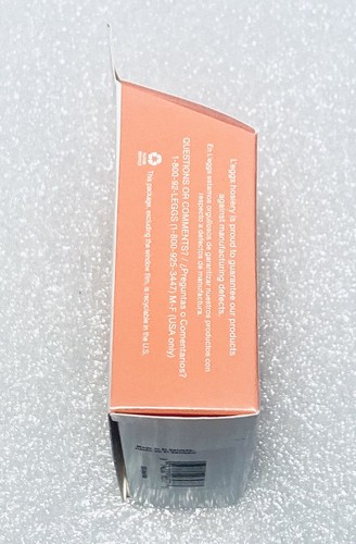 L'eggs to Go! Ultra Sheer Pantyhose - Large - Coffee Sheer Toe - 5 NEW Pairs