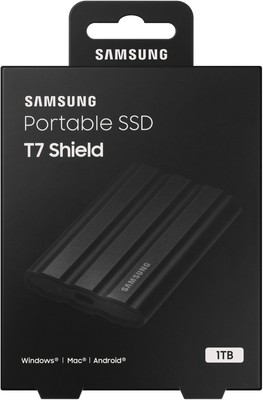 Samsung - T7 Shield 2TB External USB 3.2 Gen 2 Rugged SSD IP65 Water Resistan...