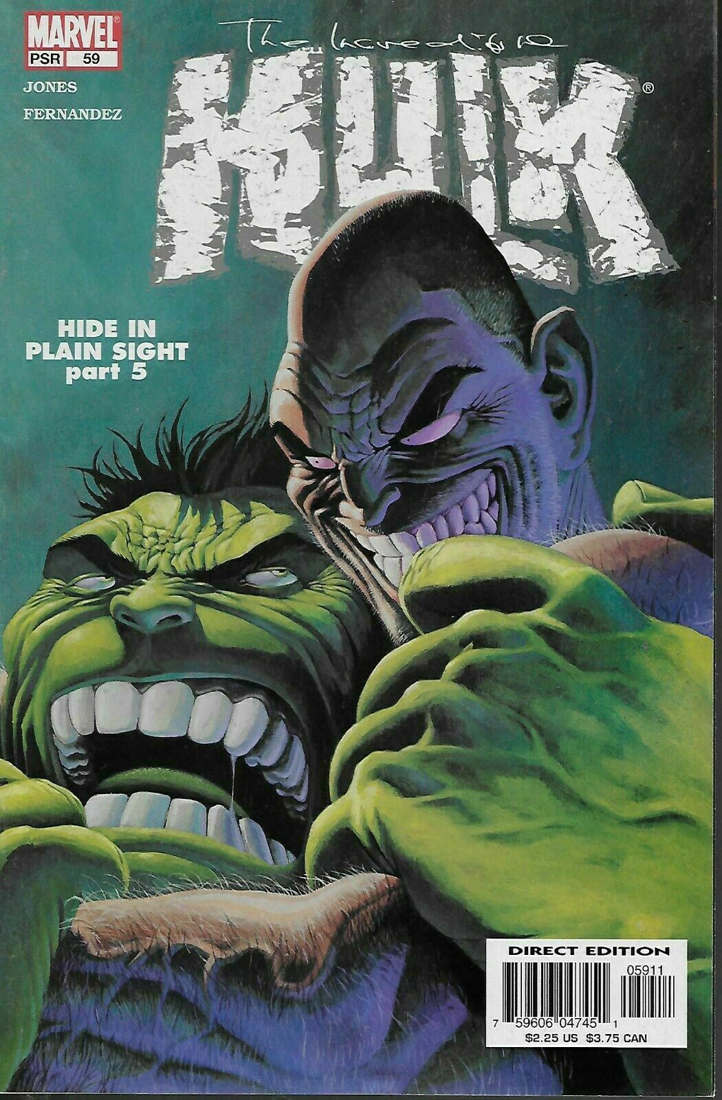 The Incredible Hulk #59 (2003 Marvel) Absorbing Man VF+/NM