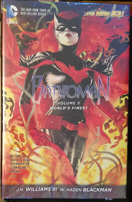 Batwoman Vol. 3 HC World's Finest new sealed NM Wonder Woman w/ JH Williams III!