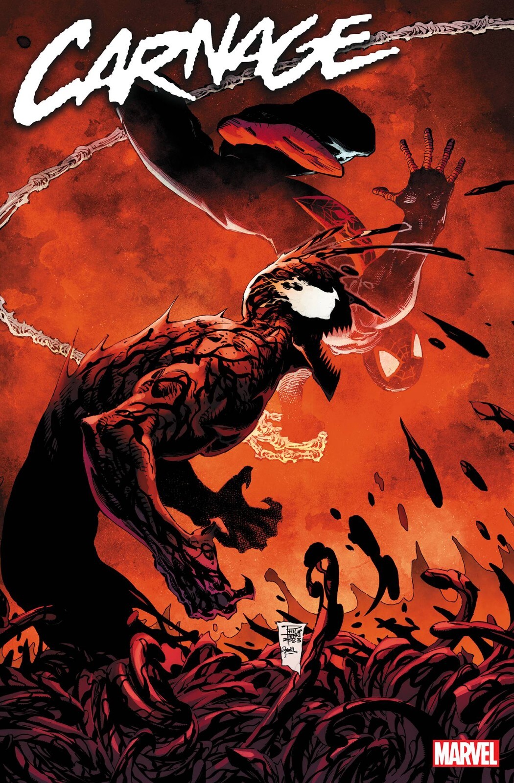 Carnage #13 Tan Cvr F 1:25 Marvel Comics 2023 1st Print NM