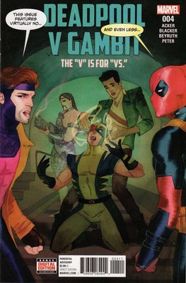 Deadpool Vs. Gambit #4 VF; Marvel | we combine shipping