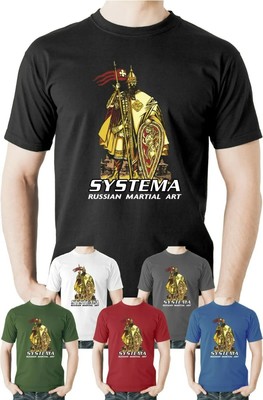 Systema Spetsnaz T-Shirt Russian Martial Art Vladimir Vasiliev Ryabko Summer Cot