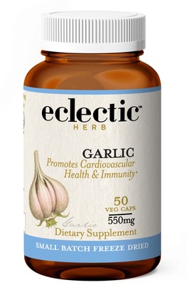 Eclectic Herb Чеснок 550 мг 50 растительных капсул