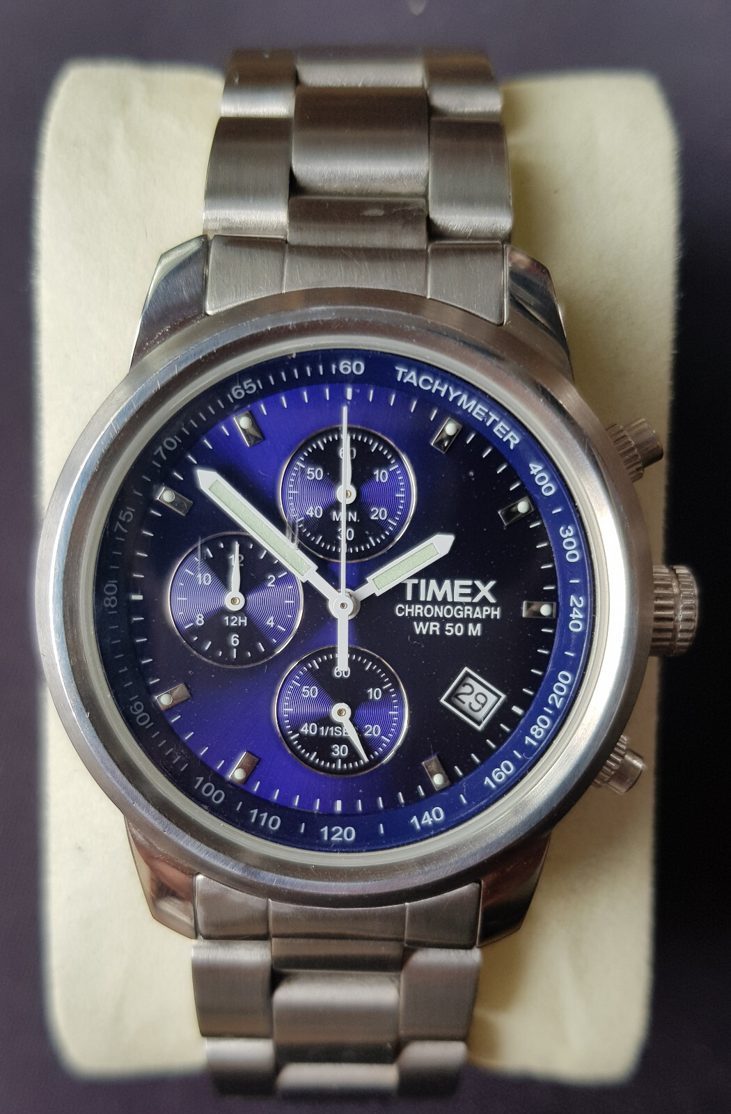 TIMEX CHRONOGRAPH 稼働品 Pre Owned Timex Chronograph Watch - Made for Aptiv