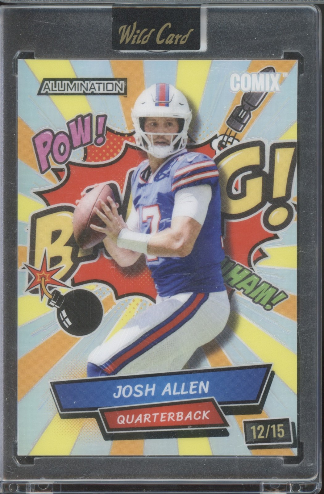 2024 Wild Card Allumination Bang Josh Allen SSP 12/15