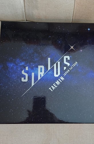 SHINee TAEMIN SIRIUS Japan 1st TOUR FC ver. LP Size Box +
