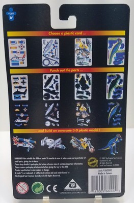 2001 Original Z Cardz 3-D Micro Models Series 2 Motorcycles 5 cards