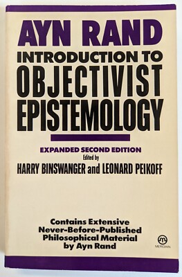 Introduction to Objectivist Epistemology: Expanded 2nd Edition by Rand, Ayn PB