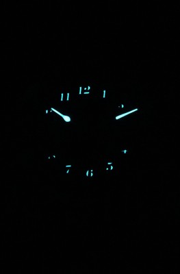 Pre-owned Zeppelin Lz126 Los Angeles Blue Dial Chronograph Quartz Men's Watch 7614m3