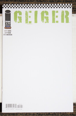 Image Geiger #1 BLANK Sketch Cover Variant - Johns Frank