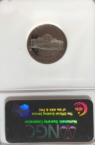 2007-S JEFFERSON NICKEL GRADED PF 69 ULTRA CAMEO BY NGC