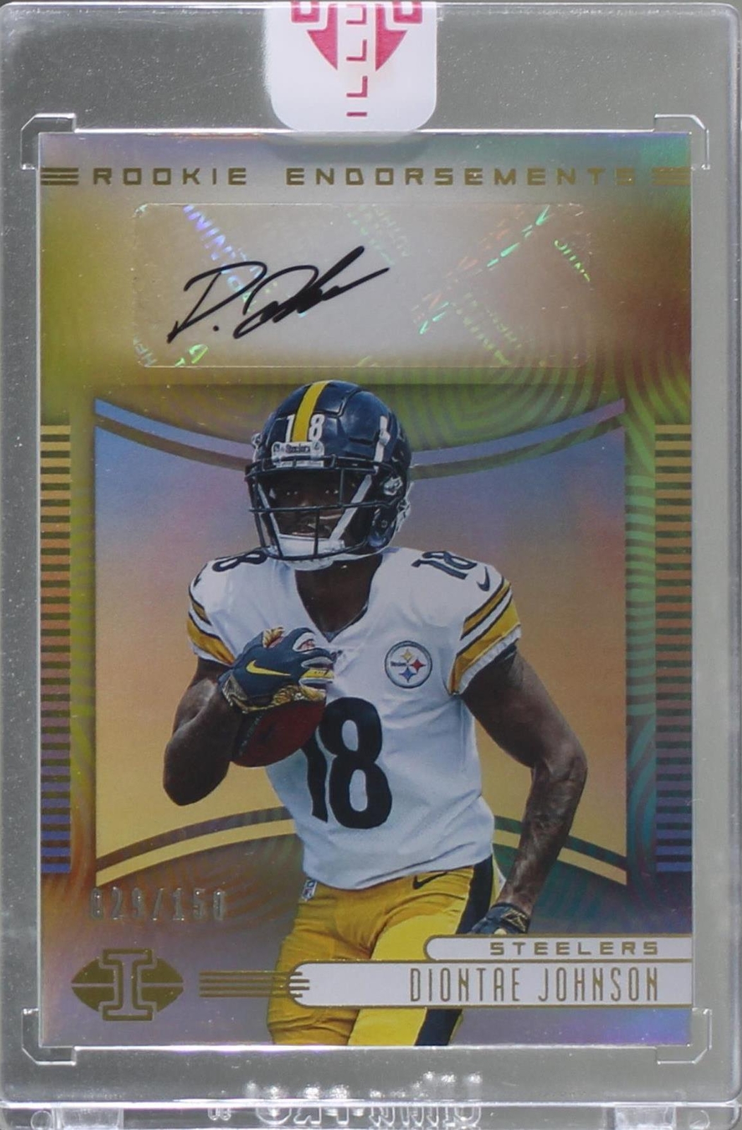 2019 Panini Illusions Diontae Johnson #RE-DJO