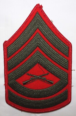 USMC PATCH (Gunnery Sergeant)