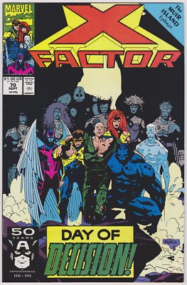 X-Factor #70 Marvel Comics 1991 VF+