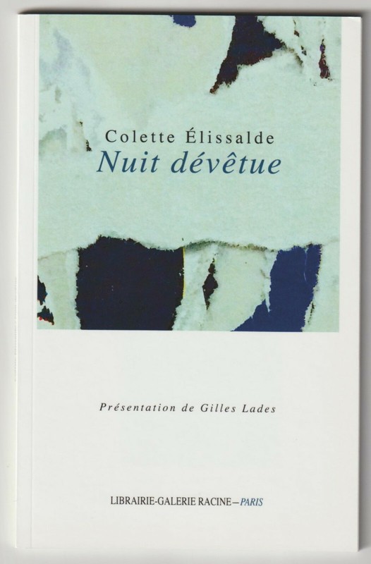 Nuit Devetue / Colette Elissalde / Ed. Librairie Galerie Racine / Poesie