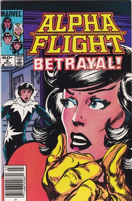 Alpha Flight #8 Vol. 1 (1983-1994) Marvel Comics,Mid Grade,Newsstand