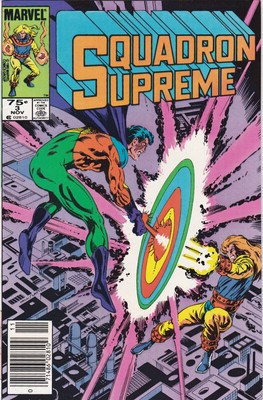 Squadron Supreme #3 of 12 (1985) Marvel Comics, High Grade