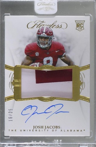 2019 Panini Flawless Collegiate Josh Jacobs #101