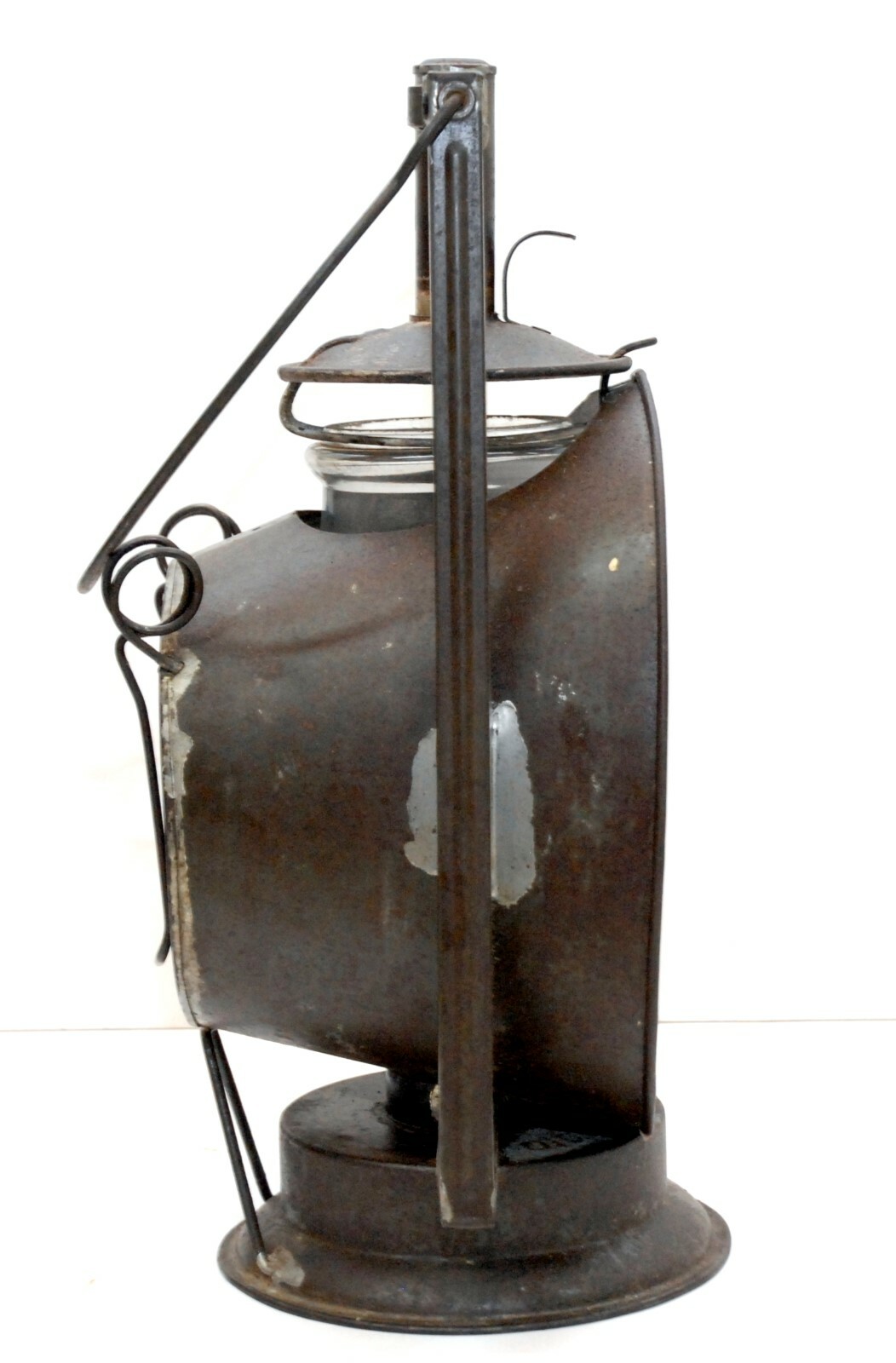 EARLY DIETZ No. 0 REFLECTOR TUBULAR LANTERN RAILROAD LAMP
