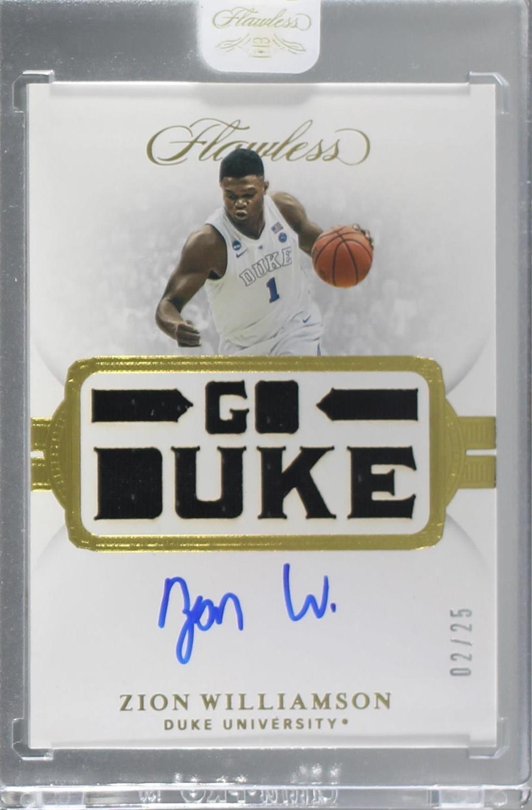 2019-20 Panini Flawless Collegiate - Zion Williamson #101