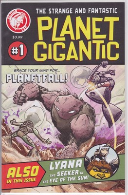 Planet Gigantic #1 & #2 SET Action Lab Entertainment Unopened Unread 