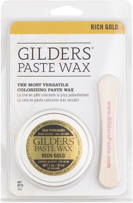 GILDERS(R) Paste Wax Finishes 30ml - Baroque Art-Rich Gold