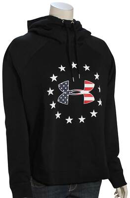 

Женская толстовка Under Armour Freedom — черная — новинка, Черный