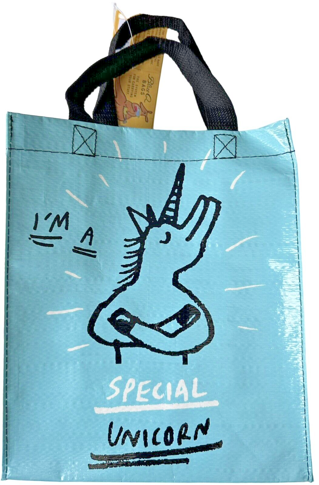 Blue Q Handy Tote - I'm A Special Unicorn - 95% Recycled Materials (BRAND NEW)