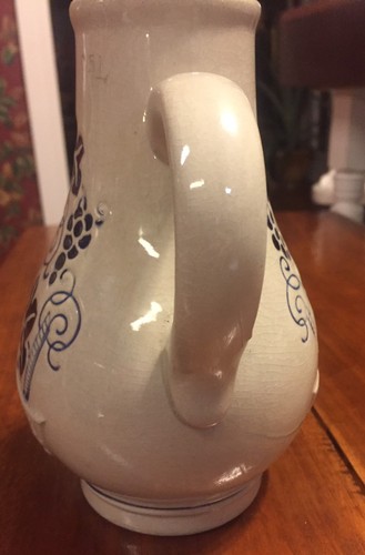 Wick-Werke Stoneware Creamer - Trinkt Wie Eure Vater Aus Stein Den Wein