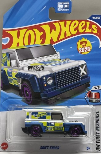 2025 Hot Wheels Drift-Ender #114 Mainline Case E Let's Race