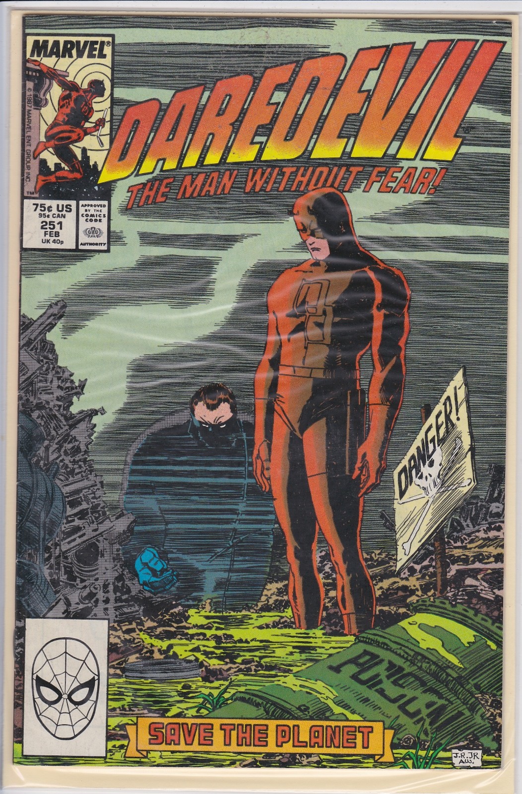 DAREDEVIL THE MAN WITHOUT FEAR SAVE THE PLANET FEB #251