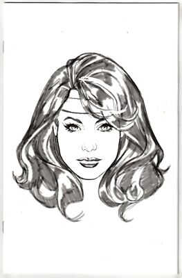 G.O.D.S. #6- 1:50 MARK BROOKS BW HEADSHOT VARIANT- JONATHAN HICKMAN- MARVEL