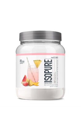 ISOPURE Infusions Tropical Punch Whey Protein-20G Protein & 0 Sugar - 1.43 Lbs.