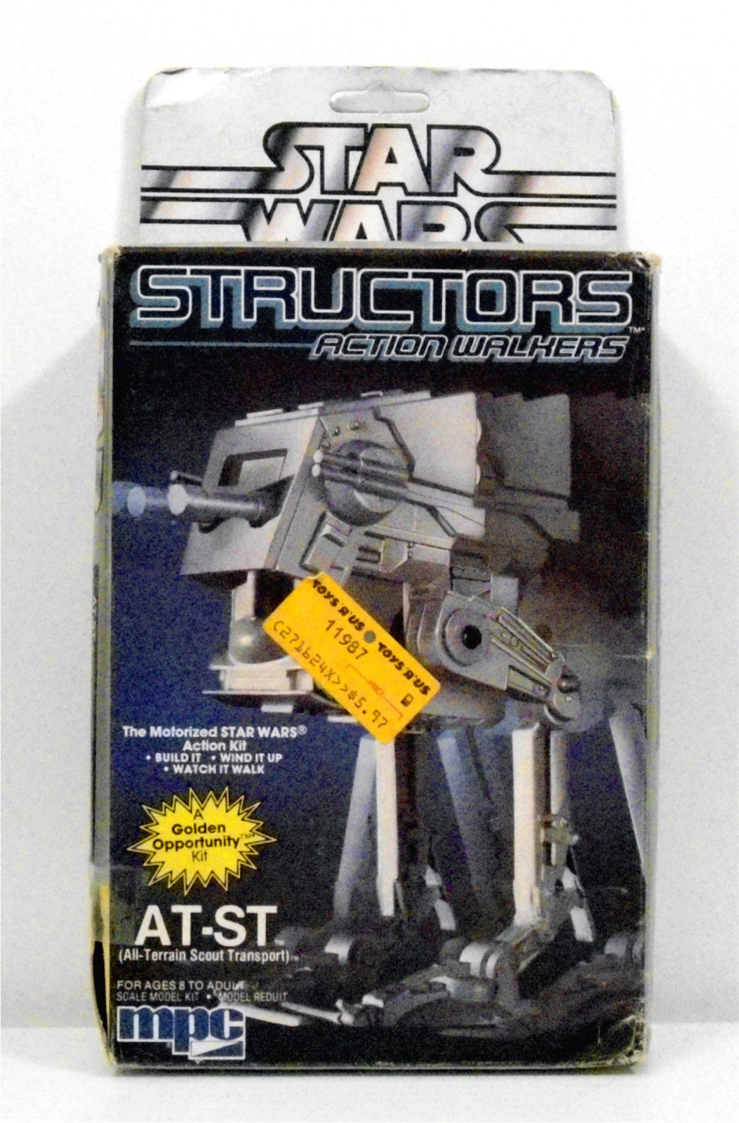 Star Wars AT-ST Structors Action Walker Vintage MPC Model Star Wars AT-ST Structors Action Walker Vintage MPC Model