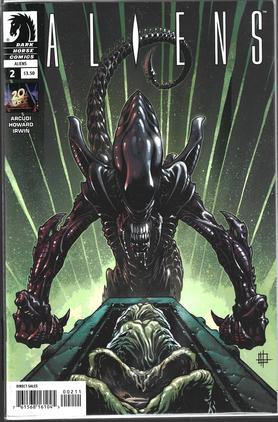 ALIENS 2009 SERIES #2 (VF/NM) DARK HORSE COMICS, HORROR | eBay