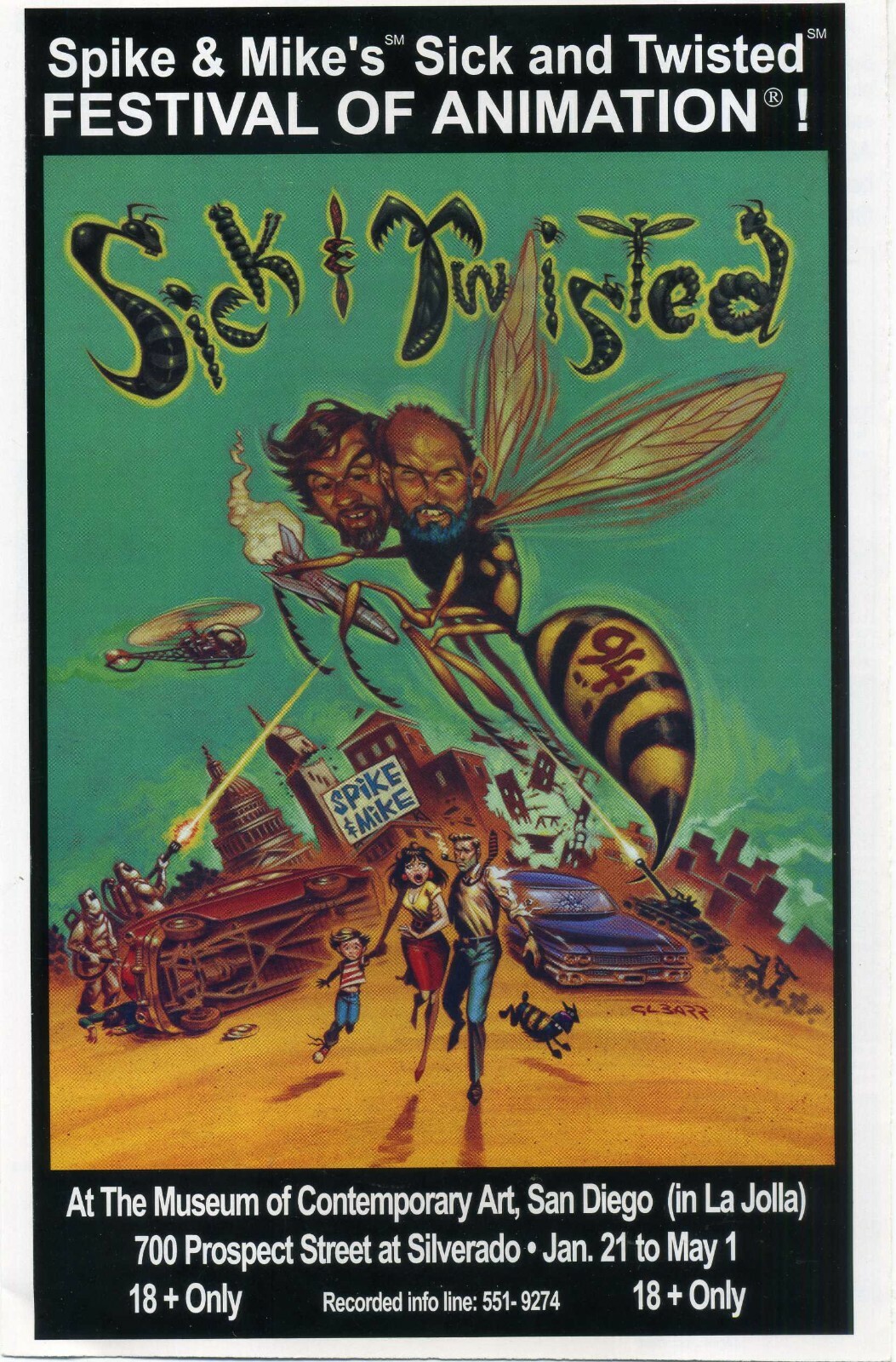 その他 Spike and Mike&#39;s Sick and Twisted Festival of Animation: Full Frontal Spike And Mike's Sick And Twisted Festival Of Animation – Mondo