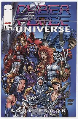Cyberforce Universe Sourcebook 1 Image 1994 VF NM Signed 5x Marc Silvestri Billy