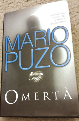 Mario Puzo-Omerta (2000 HC) 1st U.K. Edition/1st Printing - Like New