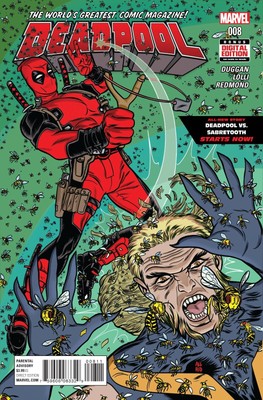 Deadpool #8 (2016) Mike Allred Cover NM