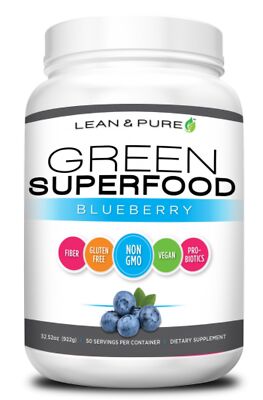 Olympian Labs Lean & Pure Green Superfood 922 г порошка