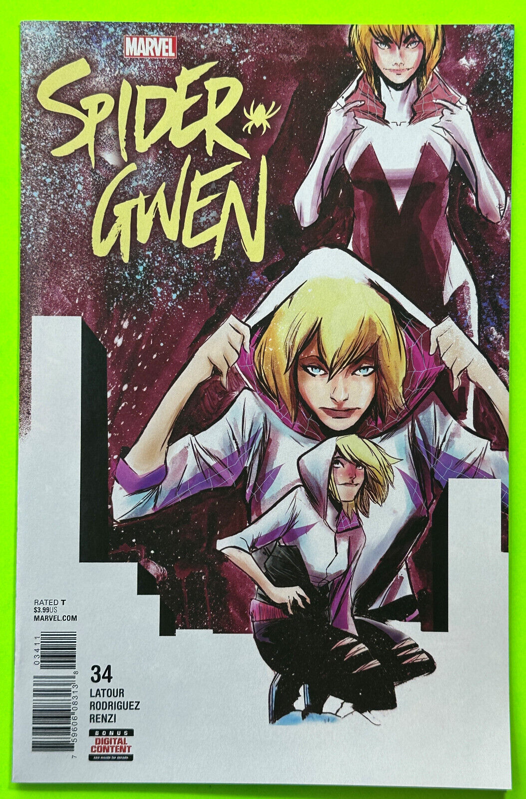 SPIDER-GWEN #34 (MARVEL 2018) FINAL ISSUE | SPIDER-VERSE SPIDER-GWEN #34 (MARVEL 2018) FINAL ISSUE | SPIDER-VERSE