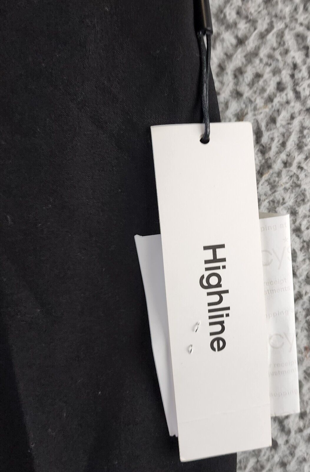 Calvin Klein Highline Ankle Length Pant Women's 2 Black Back Pockets Zip Closure - Picture 5 of 15