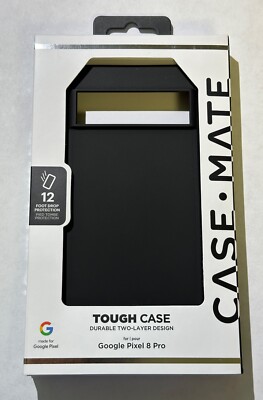 NEW Case-Mate Tough Slim Case for Google Pixel 8 Pro - Black