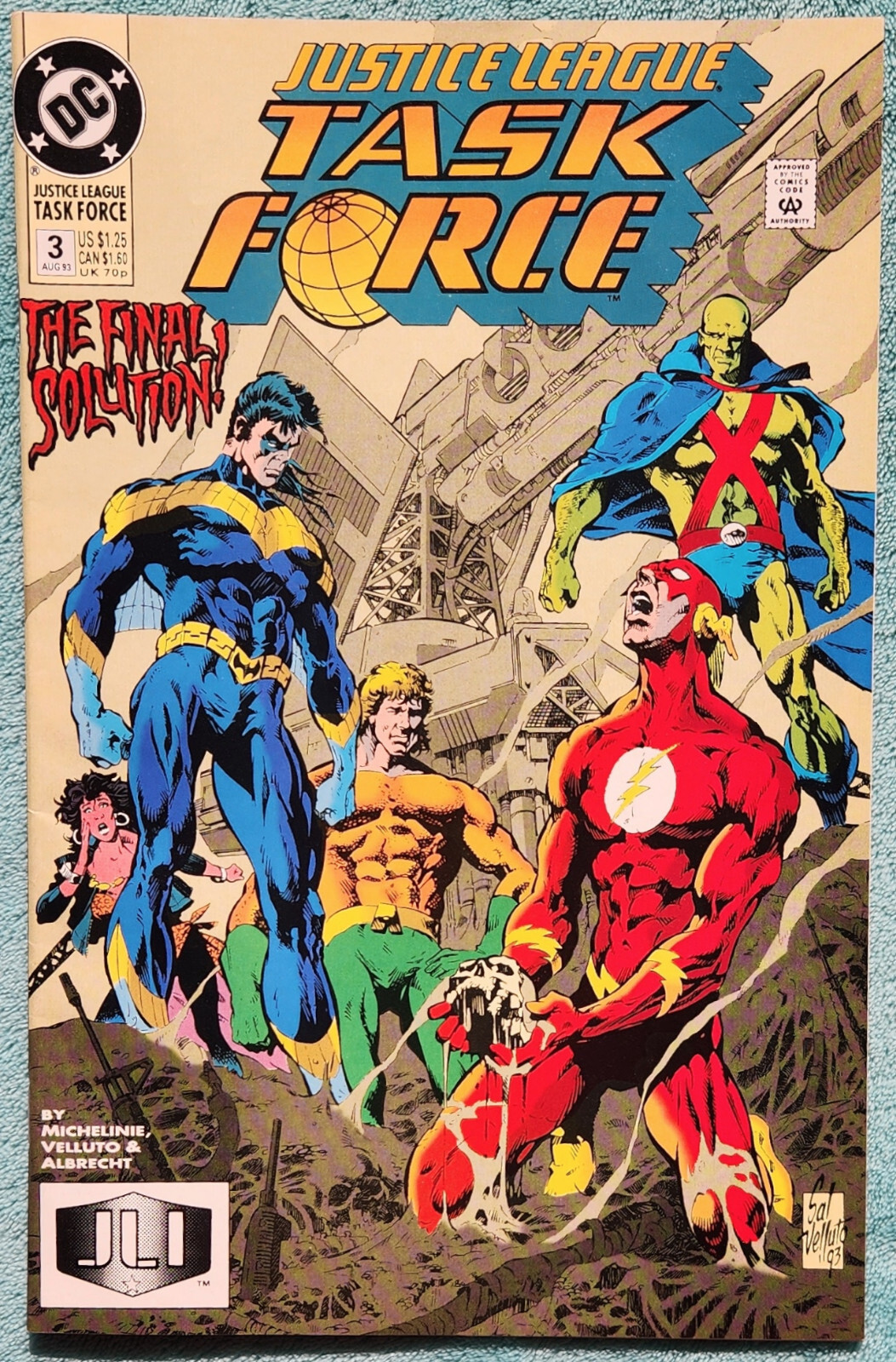 Justice League Task Force August 1993 DC Comic Book Issue 3
