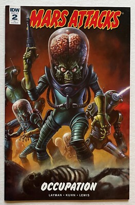 IDW: MARS ATTACKS: OCCUPATION #2: RI (1:10) RETAILER INCENTIVE VARIANT COVER