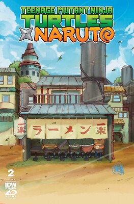 TMNT x Naruto #2 Cover A B C D E Variant Set Options IDW 2024 Presale 1/22
