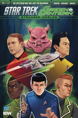 STAR TREK GREEN LANTERN VOL 2 #6 VARIANT 10 COPY INCV IDW PUBLISHING