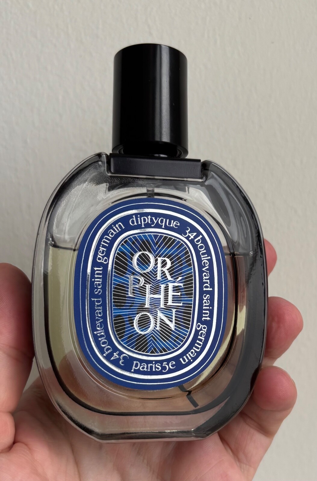 Diptyque Paris Orpheon Limited Edition Perfume Gold Blue