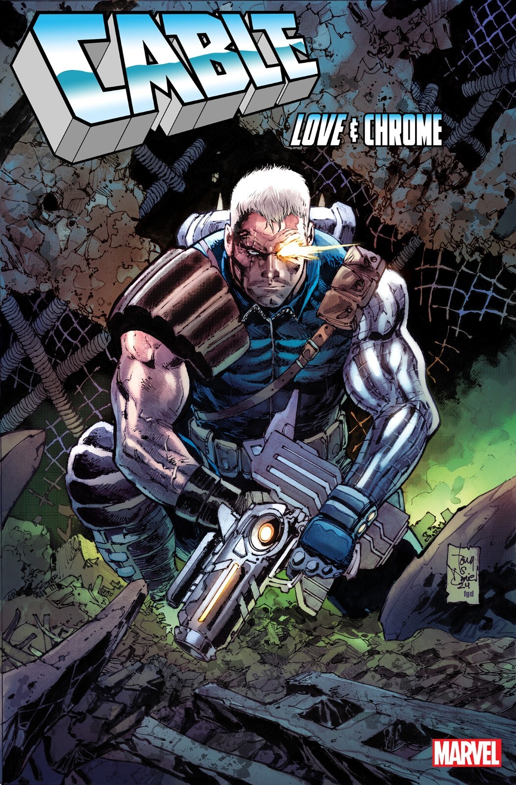 CABLE: LOVE AND CHROME #2 TONY DANIEL VARIANT (MARVEL COMICS